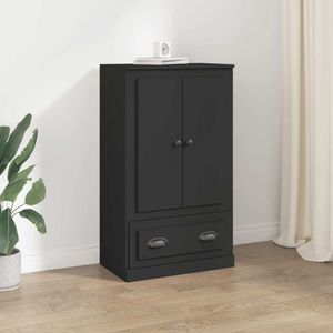 vidaXL Highboard Black 60x35,5x103,5 cm odvozený dřevěný výrobek