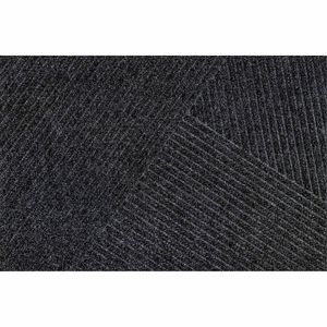 Wash+Dry Fußmatte waschbar Dune Stripes dark grey 60 x 90 Sauberlaufmatte