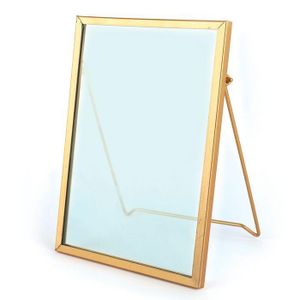 Vintage Glasrahmen - Rechteck - 13 x 18,5 cm