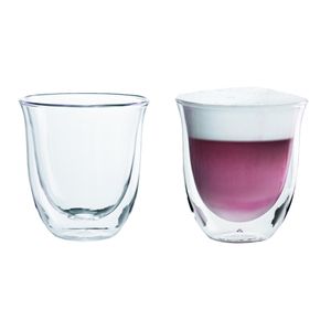 DeLonghi 5513284161,DLSC311 2x sklenice na cappuccino, dvoustěnné 190 ml
