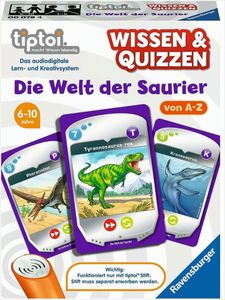 tiptoi® Wissen und Quizzen: Die Welt der Saurier Ravensburger 00078
