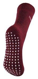 THMO - Damen Warm Plüsch Antirutsch ABS Thermo Socken/Kuschelsocken/Hüttensocken für Winter