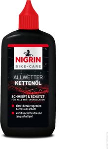 NIGRIN BIKE-CARE E-Bike- und Fahrrad-Kettenöl - Allwetter,100ml