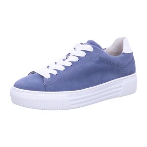 Gabor Comfort Damen Sneaker low in Blau, Größe 4.5