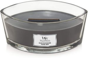 WoodWick Duftkerze Ellipse Black Peppercorn - 9 cm / 19 cm