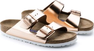 Birkenstock Arizona SFB metallic kupfer schmale Weite Gr. 39
