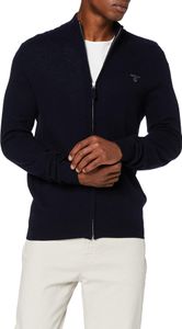 Strickjacke aus Extra Fine Lambswool mit Reißverschluss