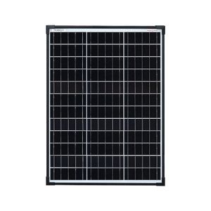 enjoy solar® Monokristallines Solarmodul 60W 12V (Schwarze Rahmen) 0% MwSt