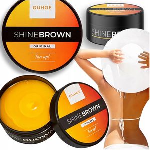 Krem do opalania przyspieszający opalanie SHINE BROWN OUHOE 100g ZAPACH