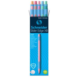 Schneider Kugelschreiber Slider Edge XB blauSchreibfarbe farbsortiert, 10 St.