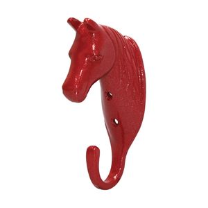 Perry Equestrian Pferdekopf Stall/Wandhaken BZ2007 (Einheitsgröße) (Rot)