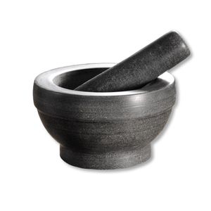 KESPER 71501 Mörser mit Schlegel aus Granit - dunkel/Granit-Mörser /