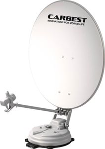 Carbest X85 MultiSat - automatische Sat-Anlage Single LBN - 85 cm - Camping, Wohnwagen, Wohnmobil
