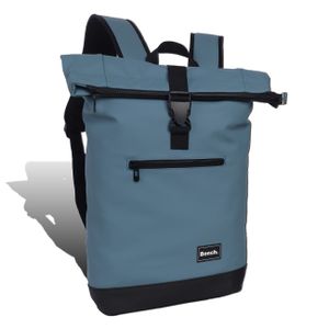 Bench Business Backpack Volnočasový batoh PU šedá modrá D2ORI308M