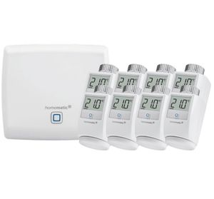 Bundle Homematic IP Access Point + 8x HKT weiß Smart Home Heizkörperthermostat