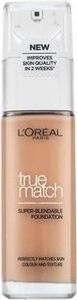 L´Oréal Paris True Match Super-Blendable Foundation - 3R/3C Rose Beige Flüssiges Make Up für Einigung des farbigen Hauttones 30 ml