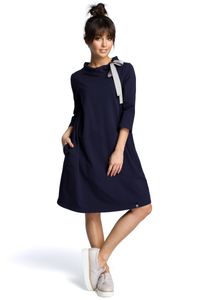 BeWear Dámské mini šaty Willibrord B070 tmavě modrá XXL