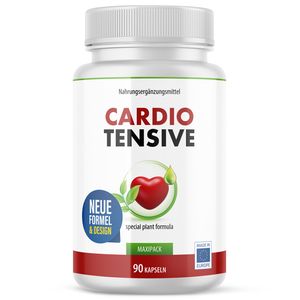 Cardiotensive Nahrungsergänzungsmittel mit Pflanzenextrakten, sekundären Pflanzenstoffen und Vitaminen 1 x 90 Kapseln