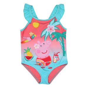 Peppa Pig - Badeanzug für Baby-Girls PG1837 (98) (Hell Türkis)