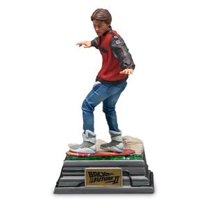 Iron Studios Zurück in die Zukunft II Marty McFly Hoverboard Art Scale Statue 22 cm