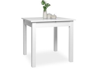 Esszimmertisch Küchentisch Esstisch Auszugstisch Holztisch Tisch "Crawley I" Weiß