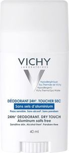 Tuhý deodorant 24 h proti pocení bez hliníkových solí (Deodorante Stick 24H) 40 ml