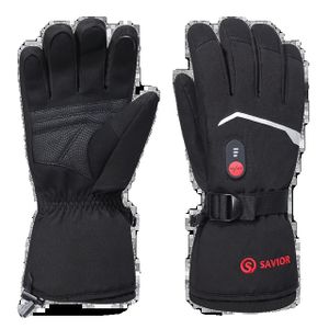 Beheizbare Handschuhe, wiederaufladbarer Akku, Outdoor-Sport, S66B, xxl