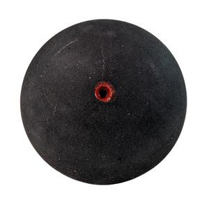 Best Sporting Squashbälle 2er-Set I Unterschiedliche Geschwindigkeiten I Schwarz mit einem farblichen Punkt I Geeignet für Anfänger, Farbe:schwarz/rot
