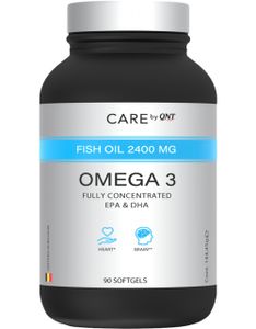 QNT Omega 3 90 kapsúl / Omega 3 mastné kyseliny / Omega 3 mastné kyseliny s vysokým obsahom EPA a DHA obohatené o vitamín E
