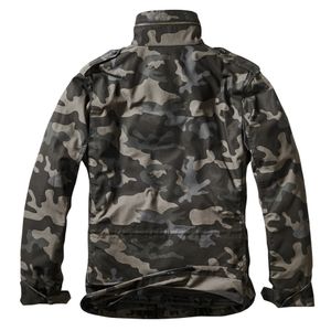 Brandit - M65 Standard Feldjacke Darkcamo, Parka US Style Jacke mit Futter Brandit - M65 Standard Feldjacke Darkcamo, Parka US Style Jacke mit Futter