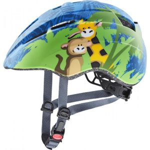 Kask dziecięcy Uvex Kid 2 CC rozmiar 46-52 cm niebiesko-zielony jungle