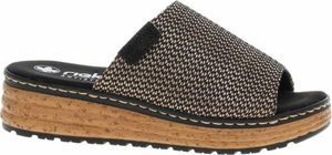 Dámské pantofle Rieker 62768-90 schwarz 39 Dámské pantofle Rieker 62768-90 schwarz 39