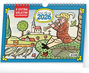 Josef Lada 2026 - stolový kalendár