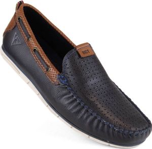 Bugatti chesley Herren Slipper in Blau, Größe 44