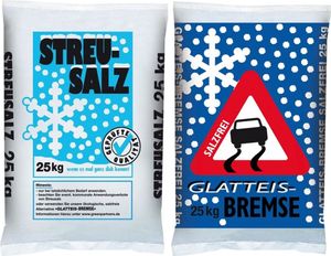 WinterStreu Mix 1x25Kg Streusalz + 1x25Kg Glatteisbremse