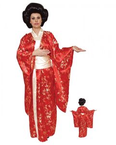 Ge Kimono rot Premium Kostüm Größe: XL