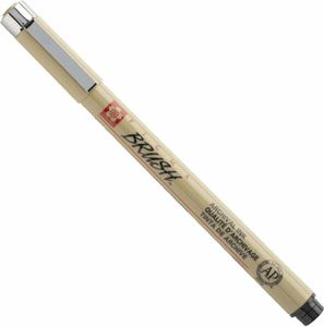 Sakura Pigma Brush Technické pero Black 1 ks