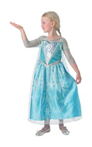 Rubie's 3610374 - Elsa Frozen Premium Dress - Child, Verkleiden und Kostüme