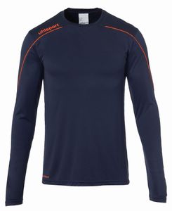 uhlsport Stream 22 Trikot Langarm marine/fluo rot S