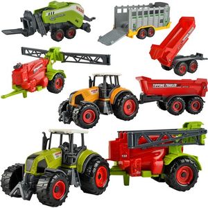 Iso trade Farm Set 6 Stück Landmaschinen