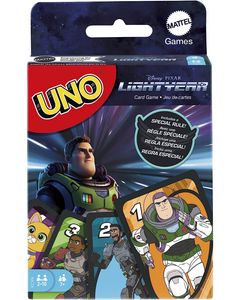 Mattel - UNO - Disney Pixar Lightyear Kartenspiel Gesellschaftsspiel