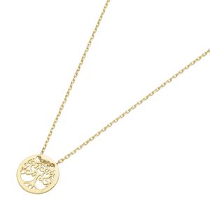 Kette Luigi Merano Lebensbaum, Gold 585 Gold 45 cm
