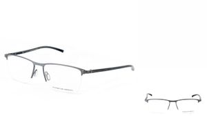Brillenfassung Porsche Design P8371-C-56 ø 56 mm Grau Brillengestell Brille