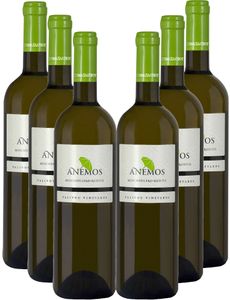 Anemos - Palivou Estate trockener Weißwein Roditis 6 x 750ml aus Griechenland
