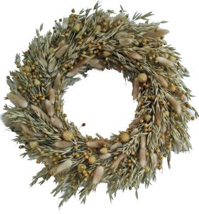 Trockenkranz 36-38cm Trockenblumen natur CreaFlor Home