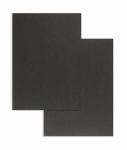 100 Farbiges Briefpapier Schwarz 210x297 mm (DIN A4)