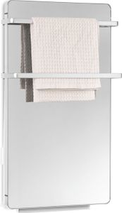 Klarstein Infrarotheizung, Infrarot Flachheizkörper für Bad und Innenraum, Infrarotheizung mit Thermostat, Heizung zur Wandmontage, Heater CO2-Frei, Touch-Control, IPX4 Infrarot Heizgeräte, 2000 W