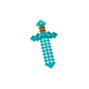 Disguise DISKX65684 Plastikowa replika diamentowego miecza do gry Minecraft, miecz, rozmiar uniwersalny