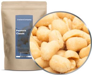 Peanuts Classic - Geröstete Erdnuss mit Meersalz - ZIP Beutel 550g