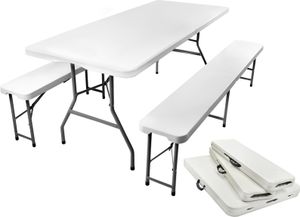 Gardlov 3257 Pivní set plastový skládací 180 cm bílá Gardlov 3257 Pivní set plastový skládací 180 cm bílá